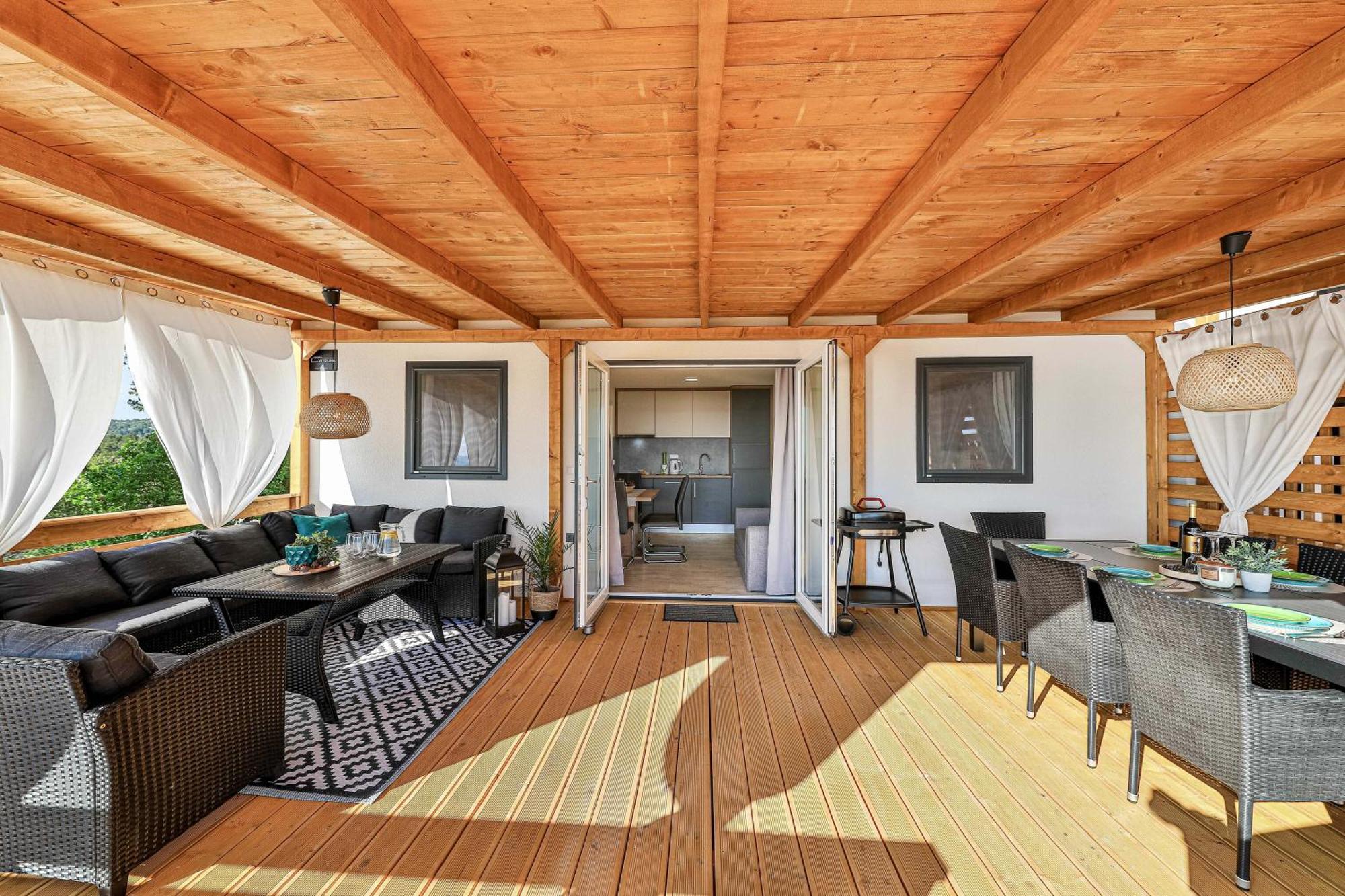 Serenity Mobile House Drage Exterior foto